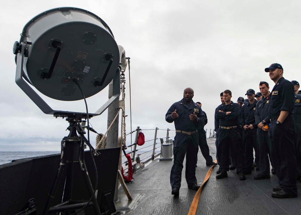 USS Stout Deployment 2016