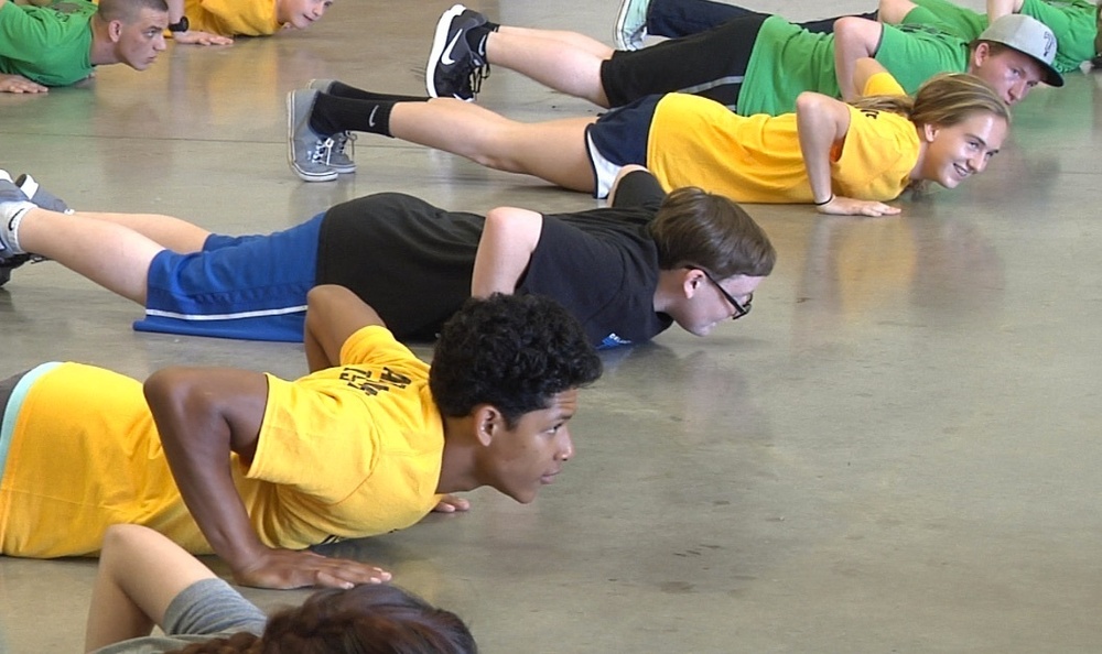 Oklahoma National Guard's youth join together to fight obesity