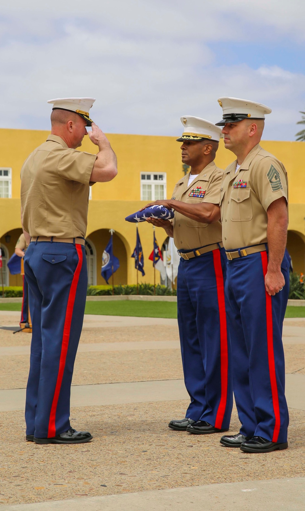 Lt. Col. Jason L. Nickerl's retirement ceremony