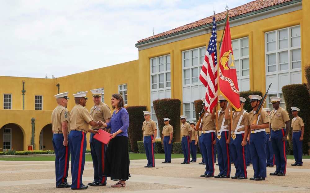 Lt. Col. Jason L. Nickerl's retirement ceremony