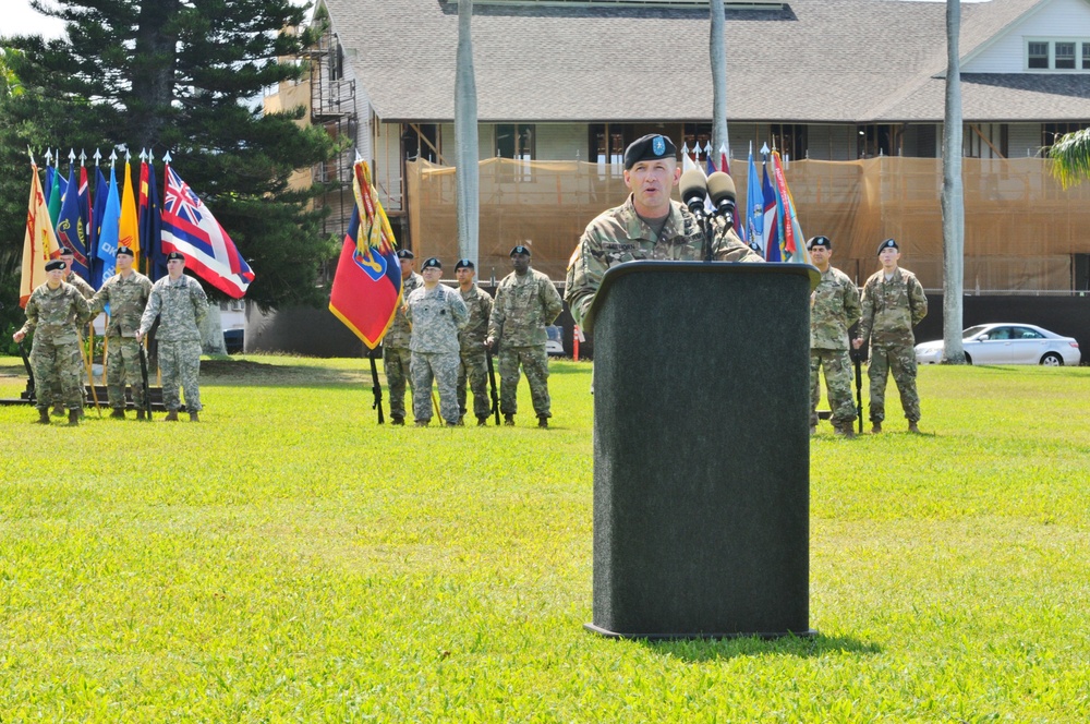 USARPAC bids farewell to Fenton; welcomes Milhorn
