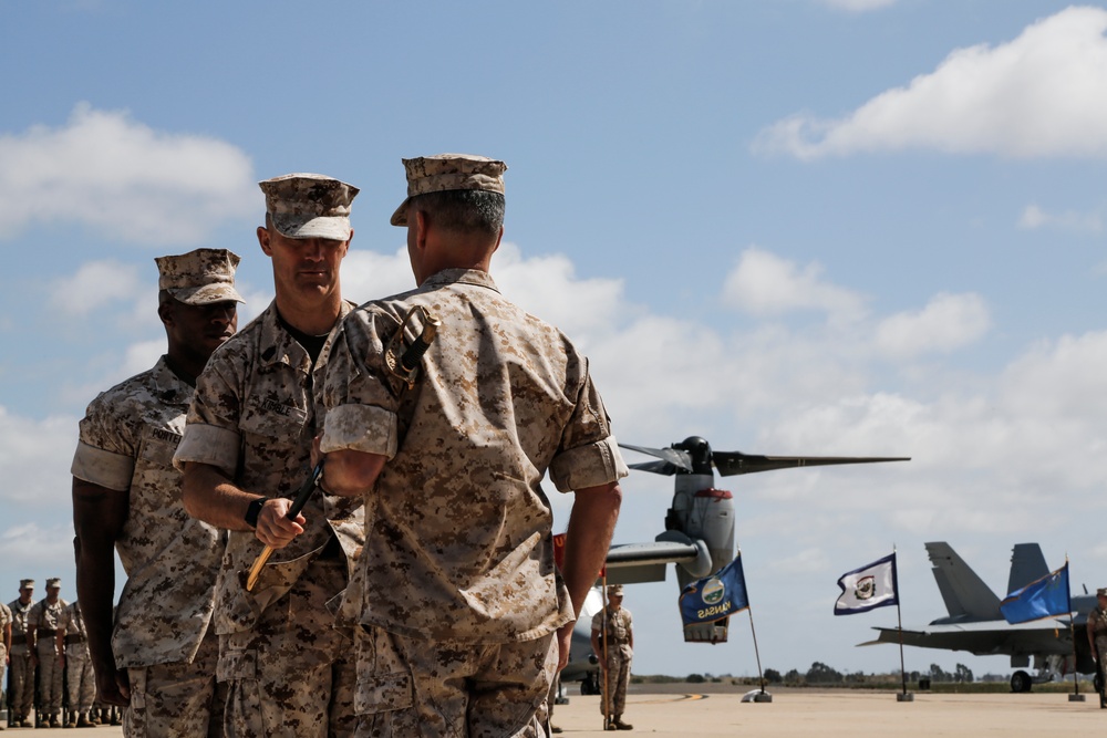 3d Marine Aircraft Wing Relief and appointment Ceremony