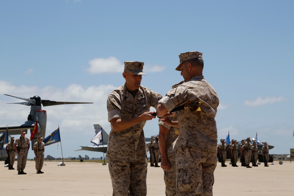 3D Marine Aircraft Wing Change of Charge Ceremony