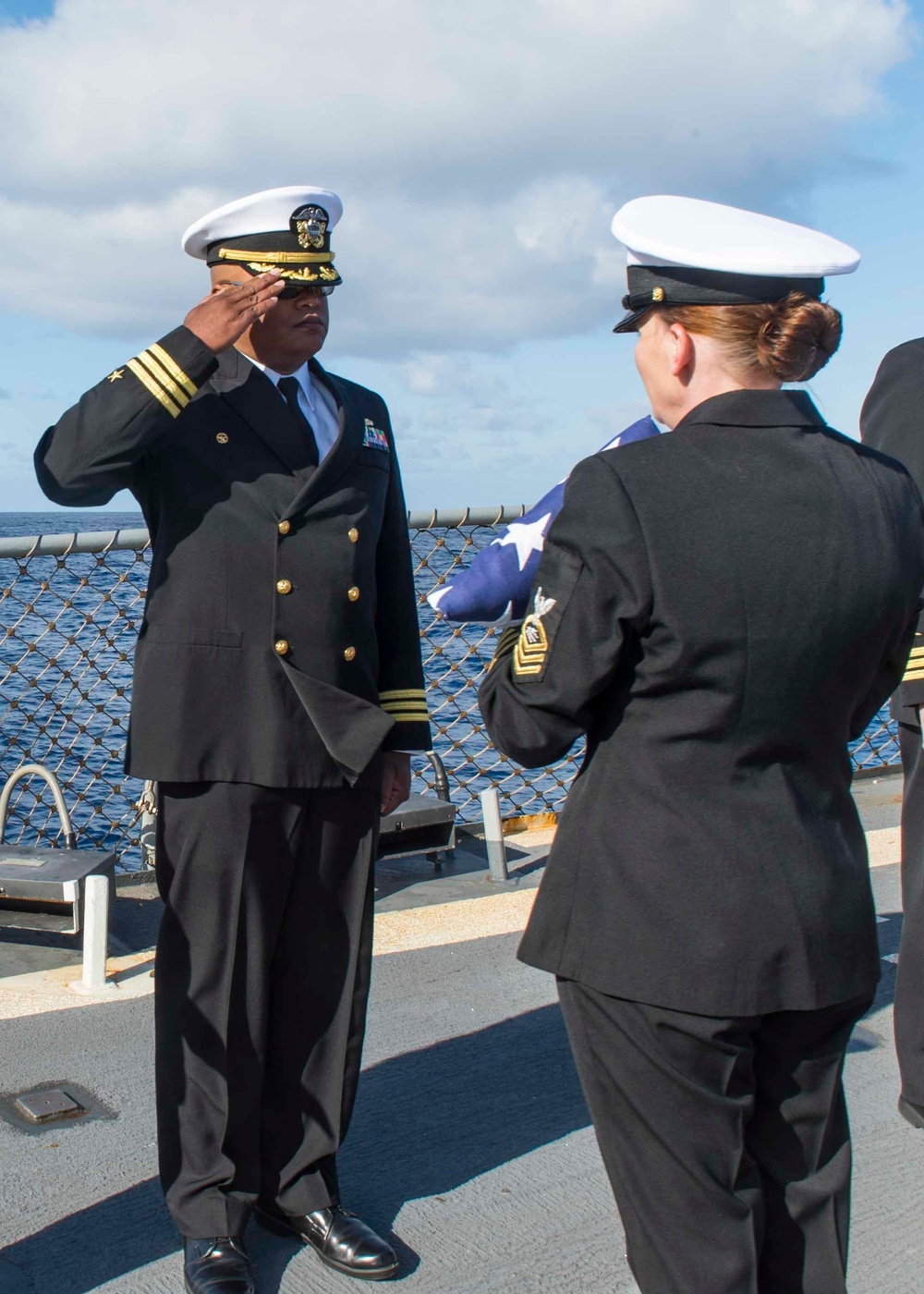 USS Stout (DDG 55) Burial at Sea