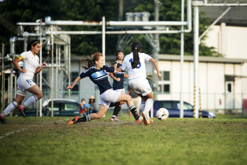 Yokota Girls’ Soccer Team Wins Far East Tournament