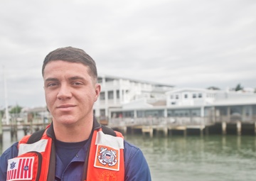 Dinner and a rescue; Off-duty Coast Guardsman takes life-saving action in Beaufort, NC