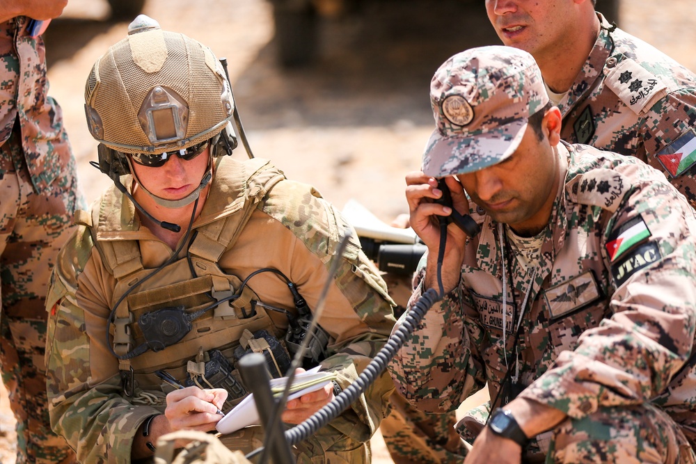 EagerLion16 Combined Live Fire Demonstration