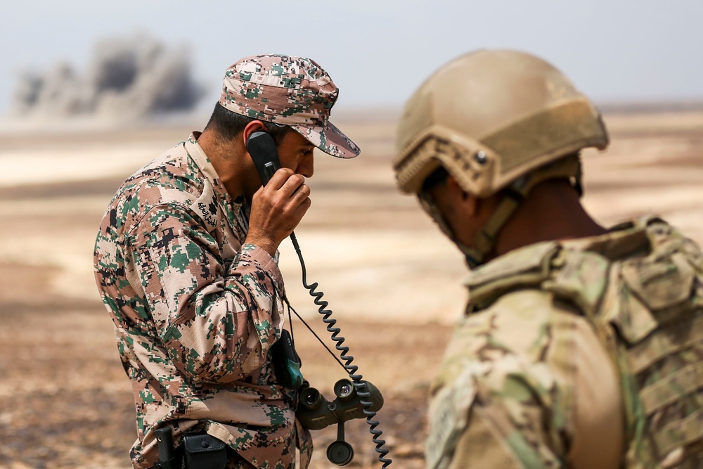 EagerLion16 Combined Live Fire Demonstration