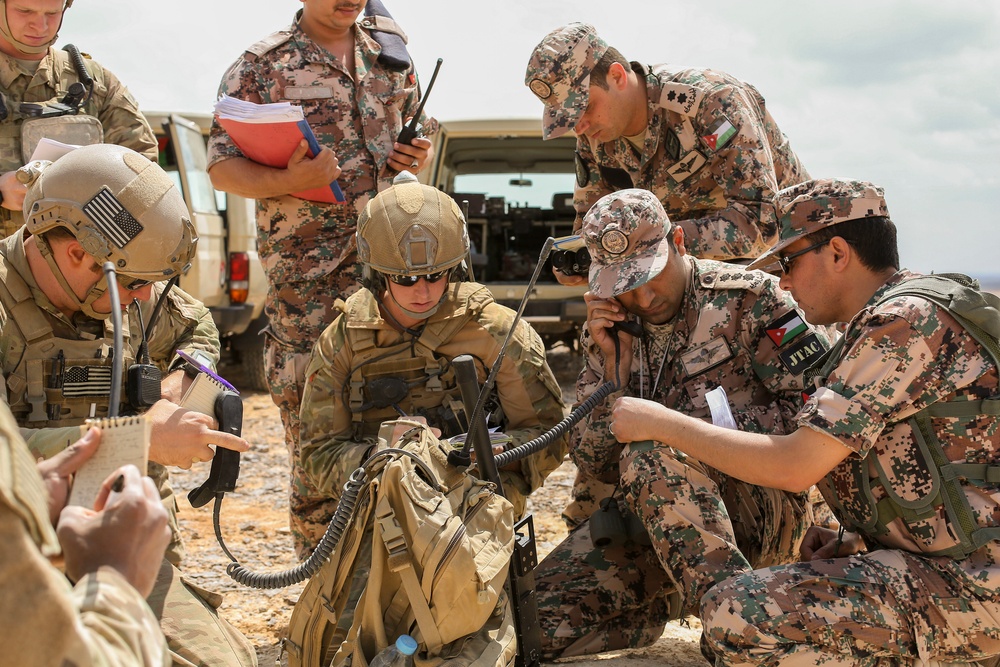 EagerLion16 Combined Live Fire Demonstration
