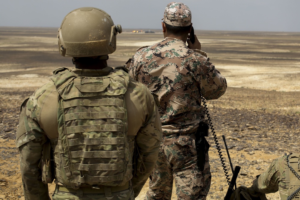 EagerLion16 Combined Live Fire Demonstration