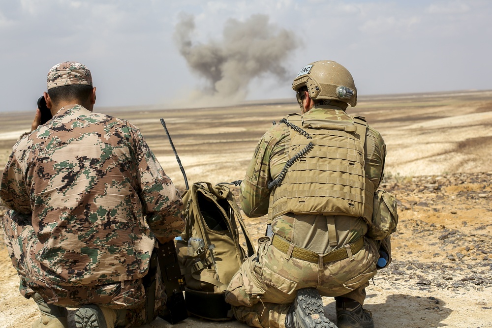 EagerLion16 Combined Live Fire Demonstration