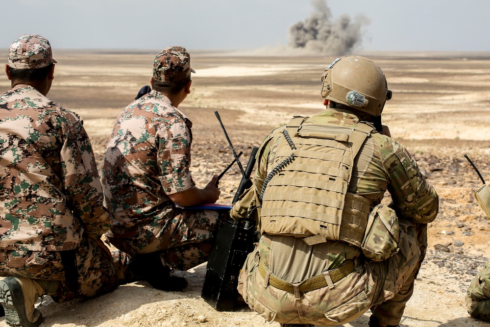 EagerLion16 Combined Live Fire Demonstration