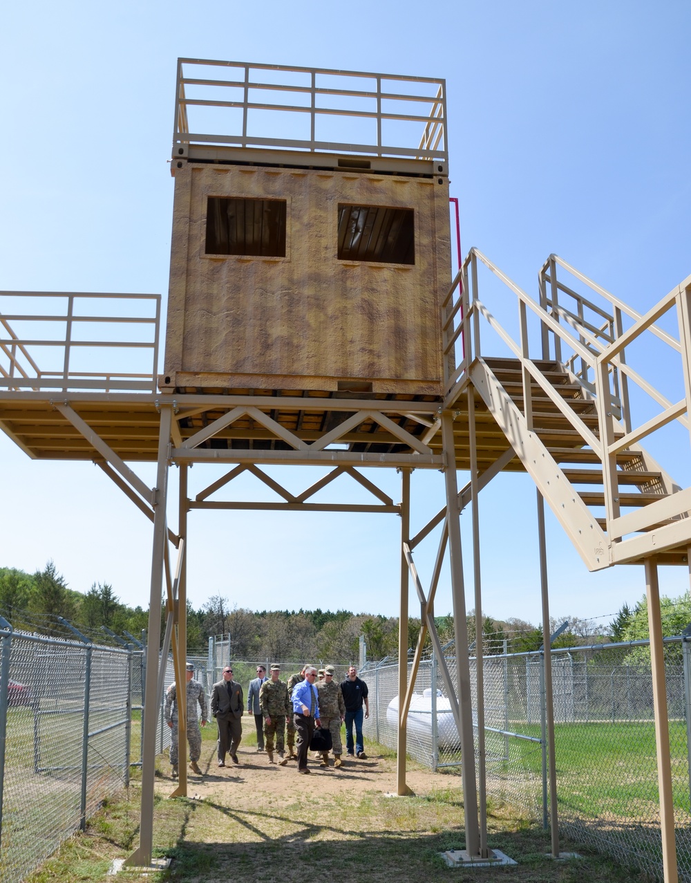 Commanders view extensive training capabilities of Fort McCoy’s Range Complex