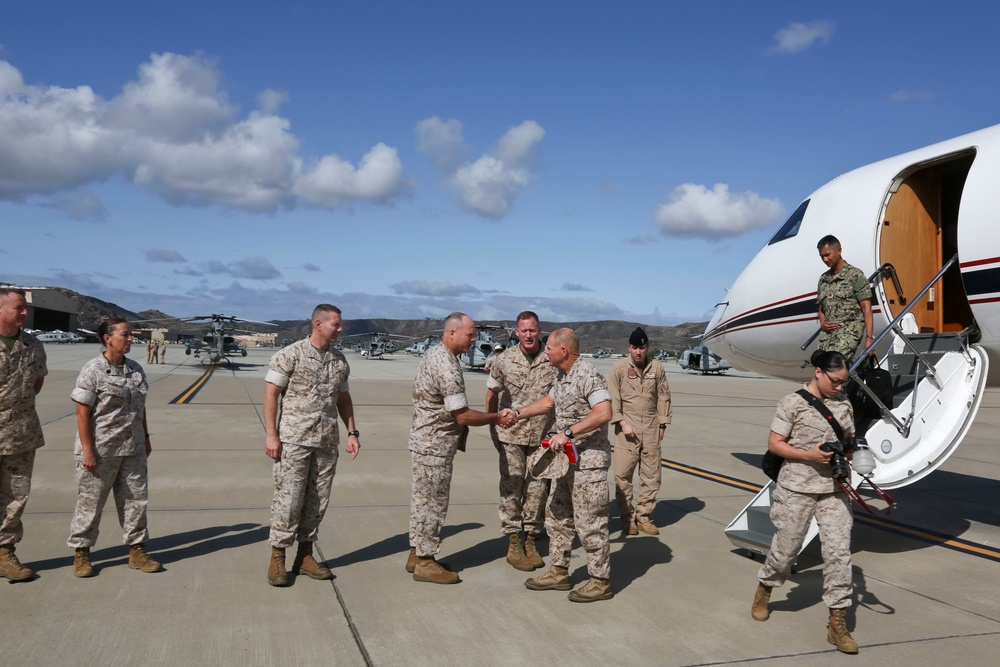 CMC Tours MCAS Camp Pendleton