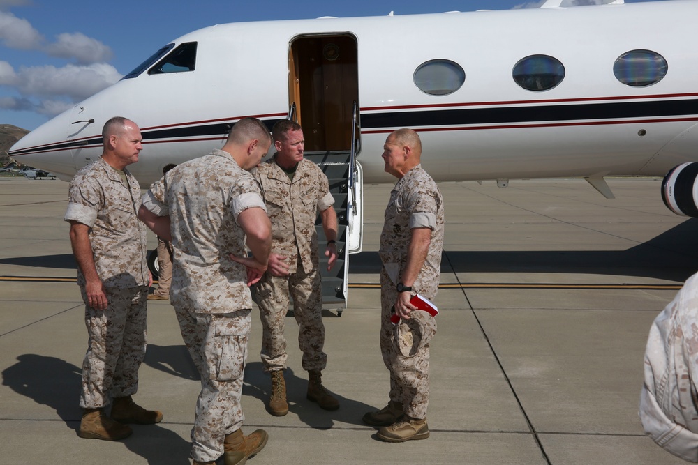 CMC Tours MCAS Camp Pendleton