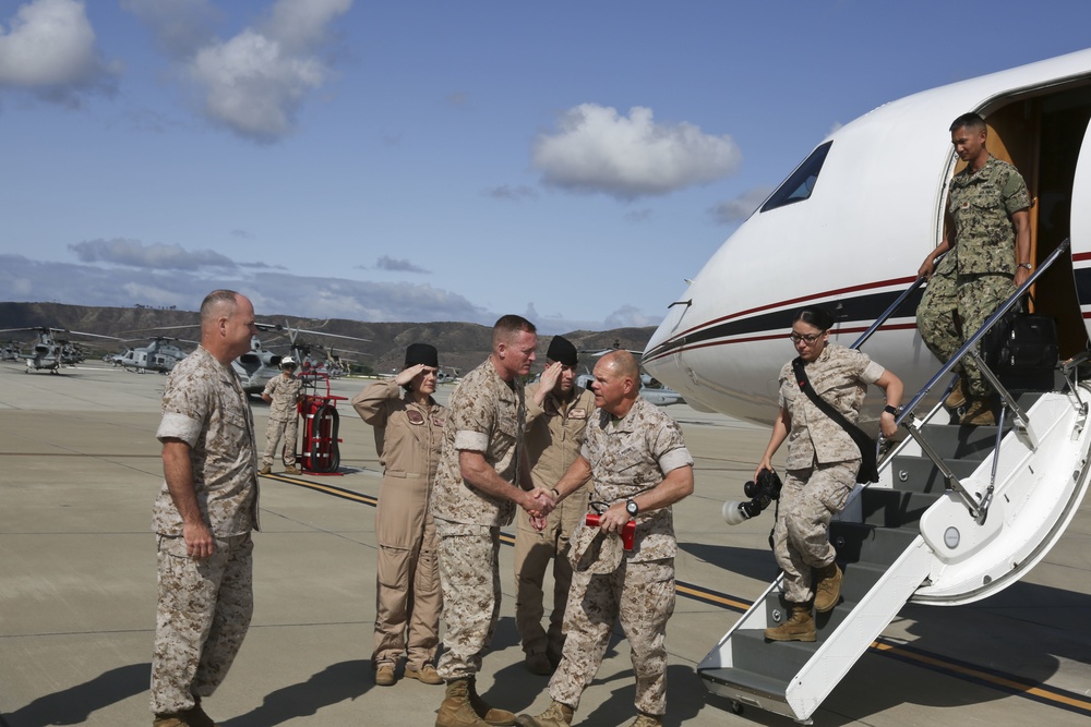 CMC Tours MCAS Camp Pendleton