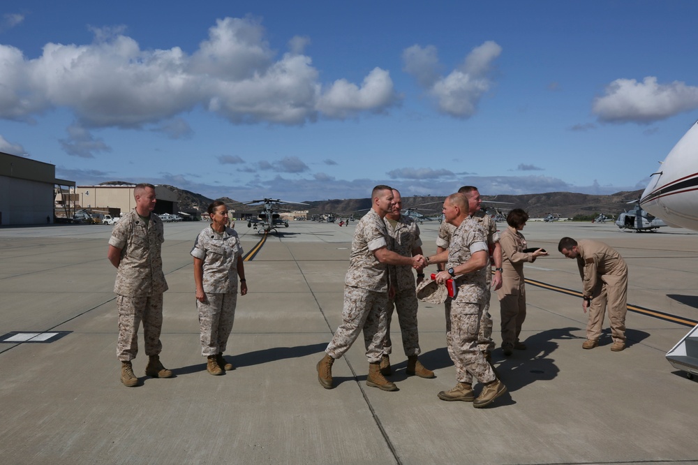 CMC Tours MCAS Camp Pendleton