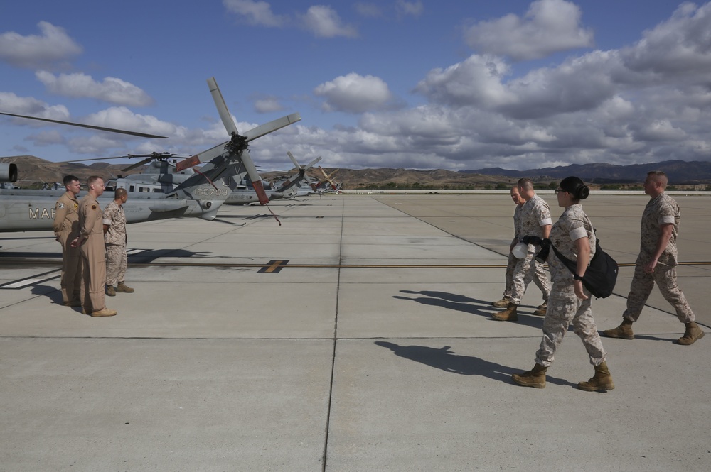 CMC Tours MCAS Camp Pendleton