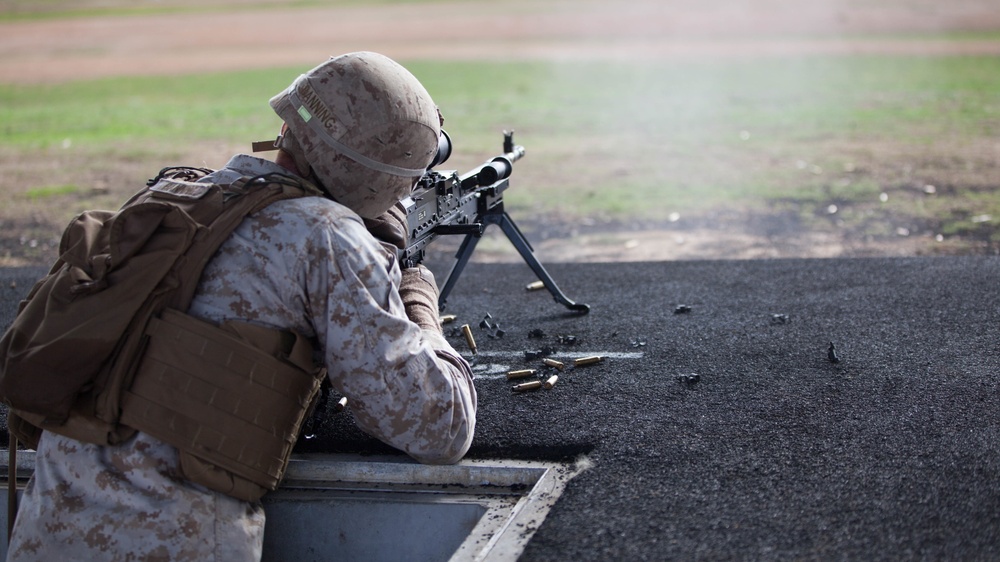 Marine Corps Shooting Team charge, fire through AASAM