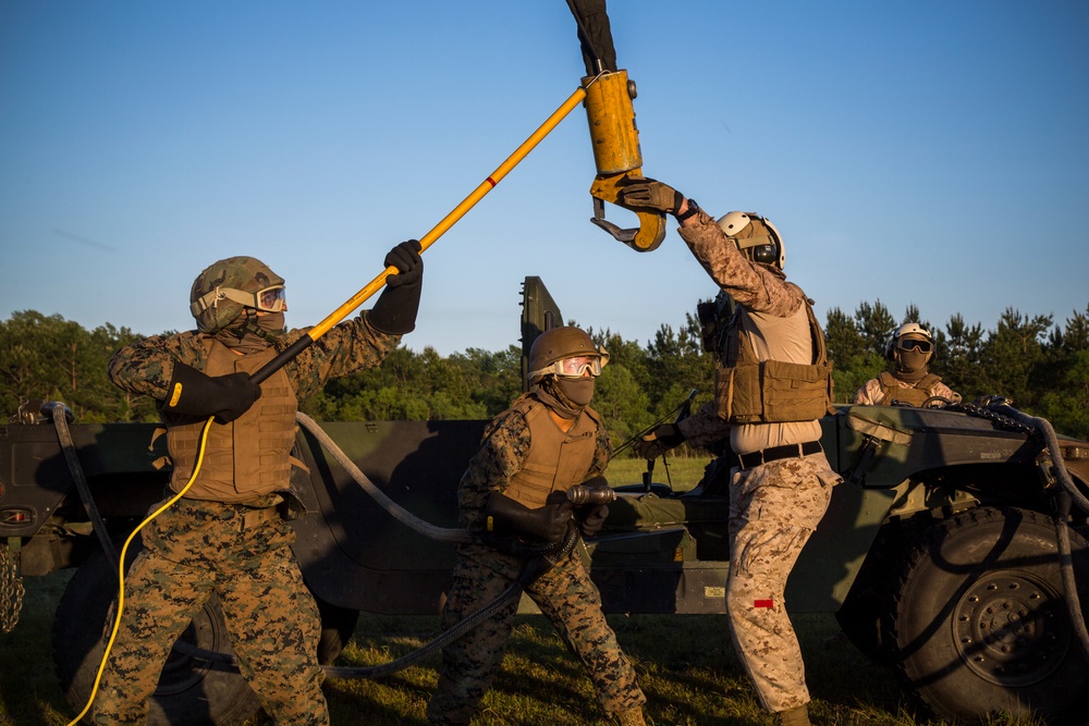 LOS Marines Conduct HST training