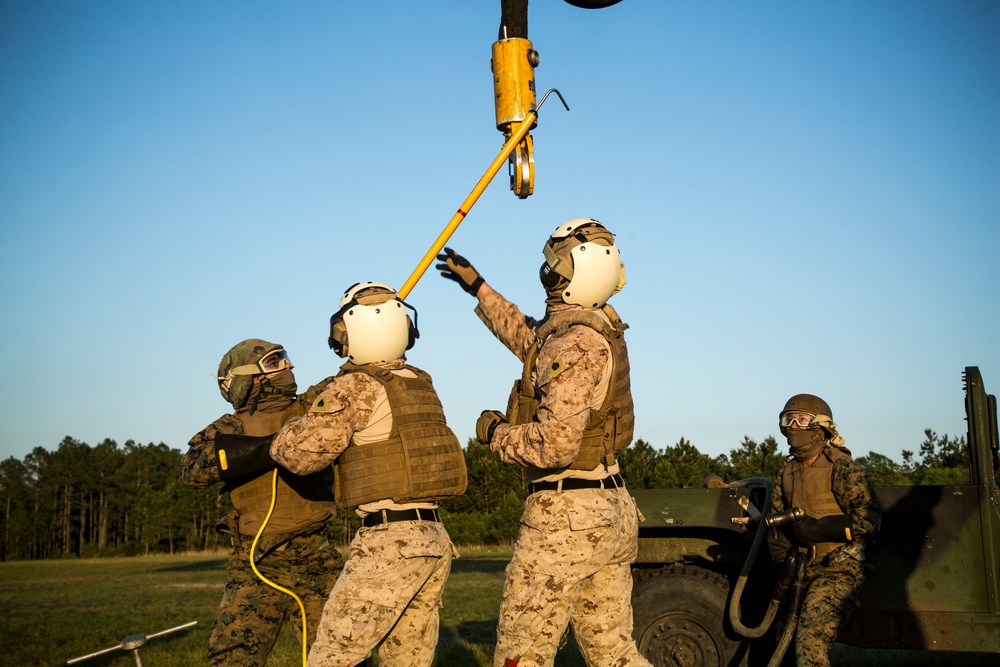 LOS Marines Conduct HST training