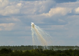 Artillery, Apaches and Marine F/A-18 put steel on targets