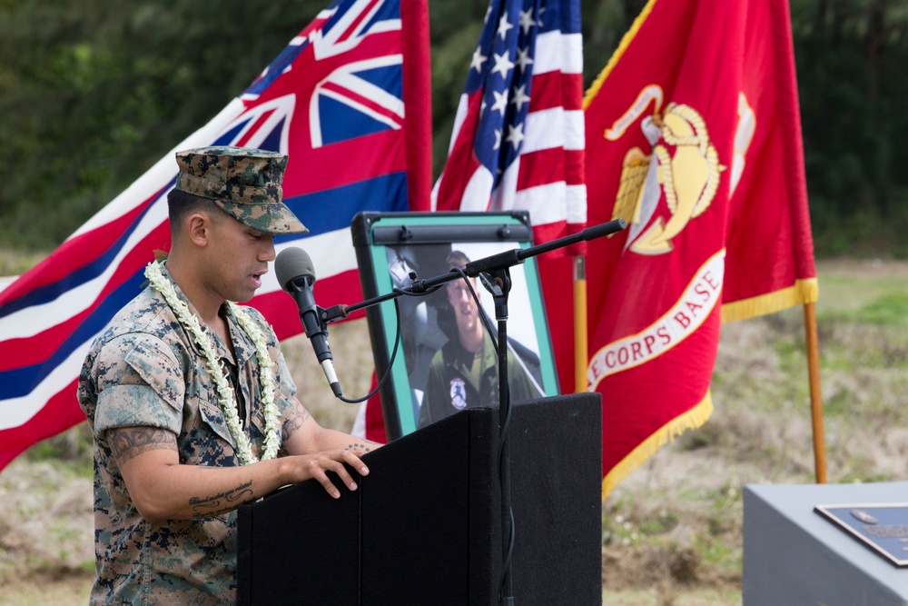 Families and service members honor fallen Marines