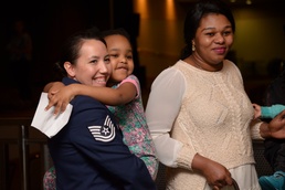 Airmen, Soldiers receive recognition for heroic acts during building fire