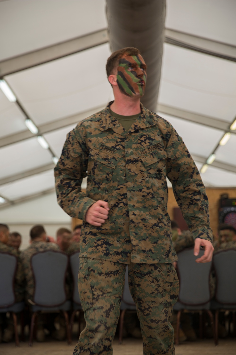 BSRF: Marines conduct a mess night.