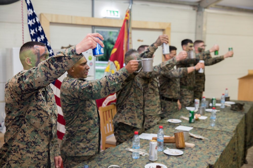 BSRF: Marines conduct a mess night