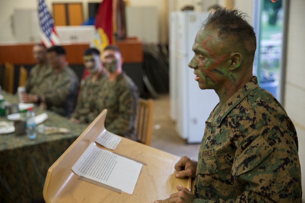 BSRF: Marines conduct a mess night