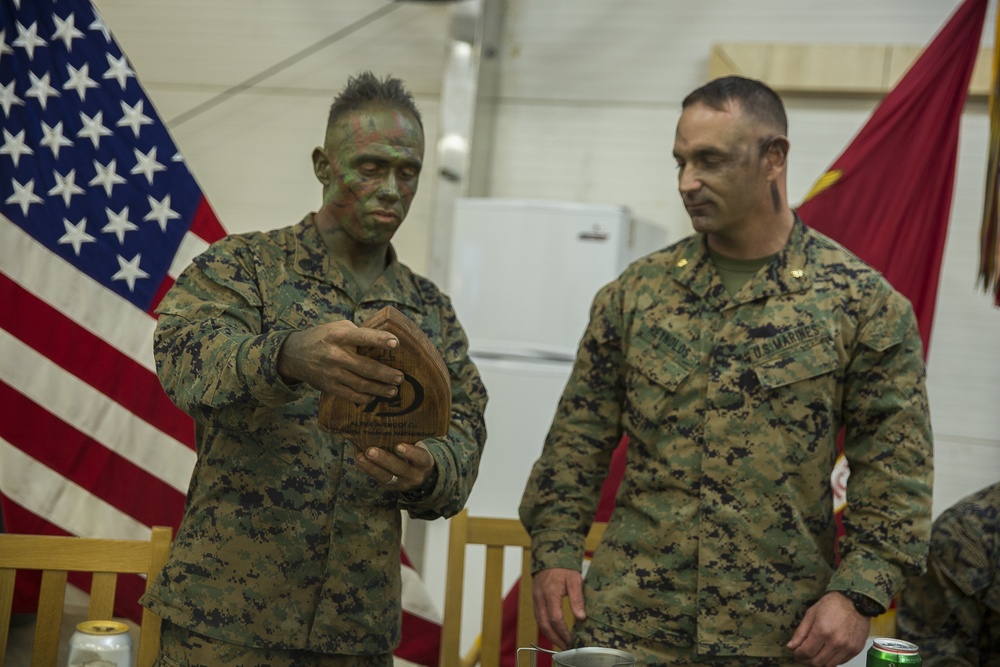 BSRF: Marines conduct a mess night.