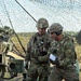 Artillery soldiers showcase Howitzer skills for General