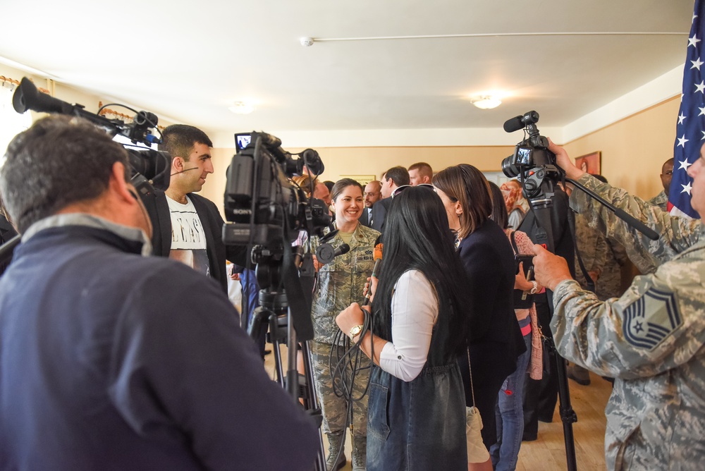 Georgia Air Guard 116th Civil Engineers partner with Armenia for humanitarian project