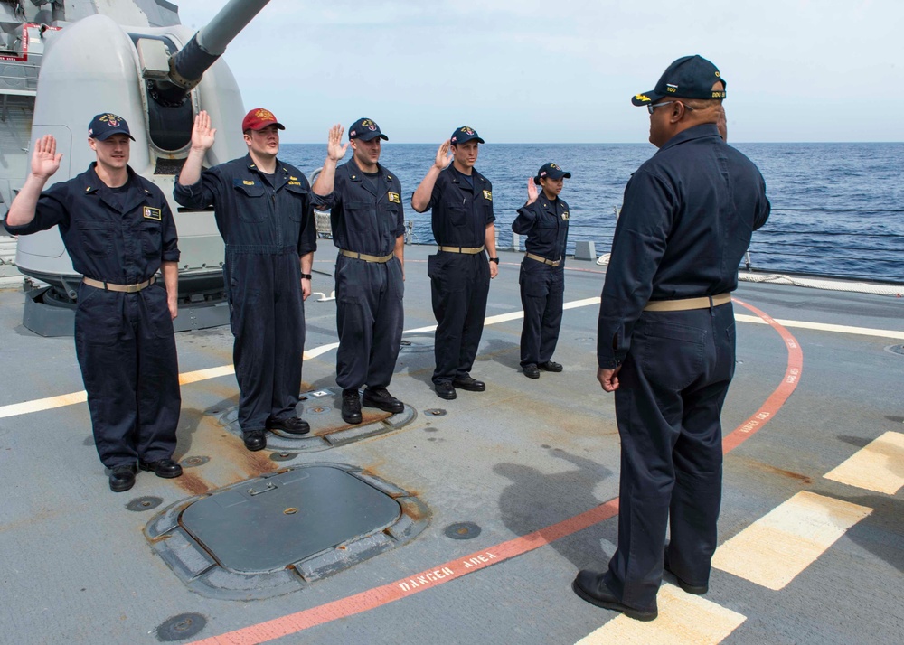 USS Stout (DDG 55) Deployment 2016