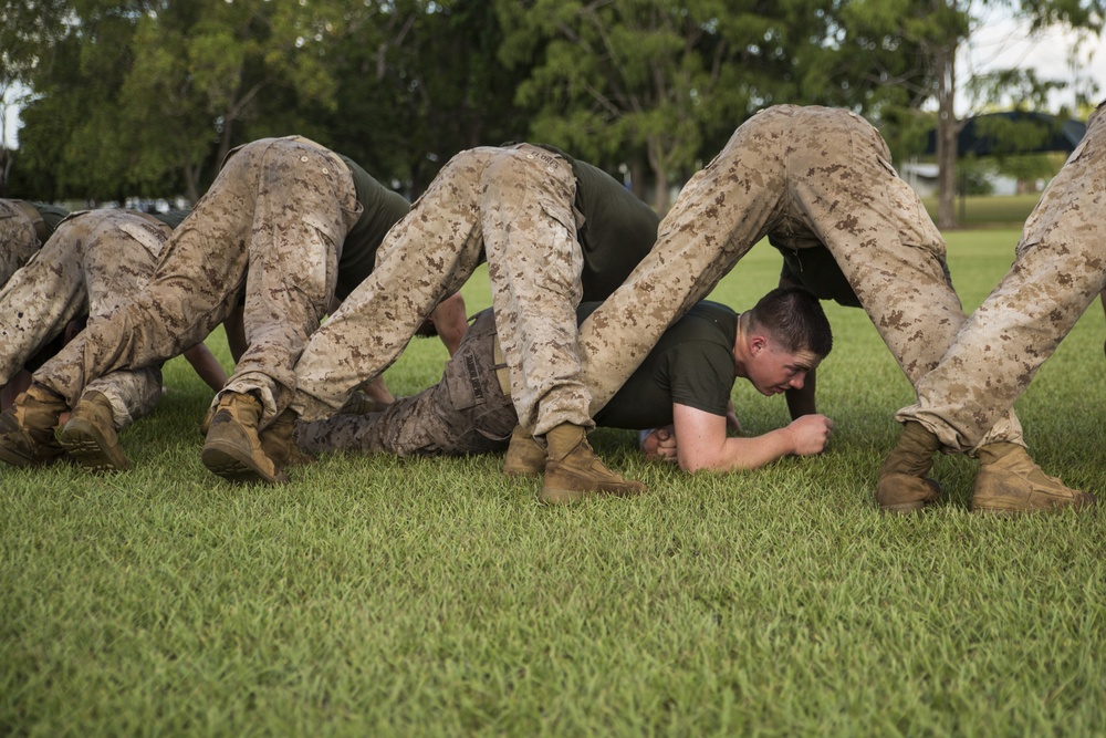 Infantry company competes for best squad