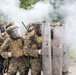 Crisis Response Marines, French Gendarmerie conduct riot control training