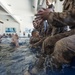 U.S. Reconnaissance Marines, Mongolian soldiers train on basic water survival techniques during Khaan Quest 2016