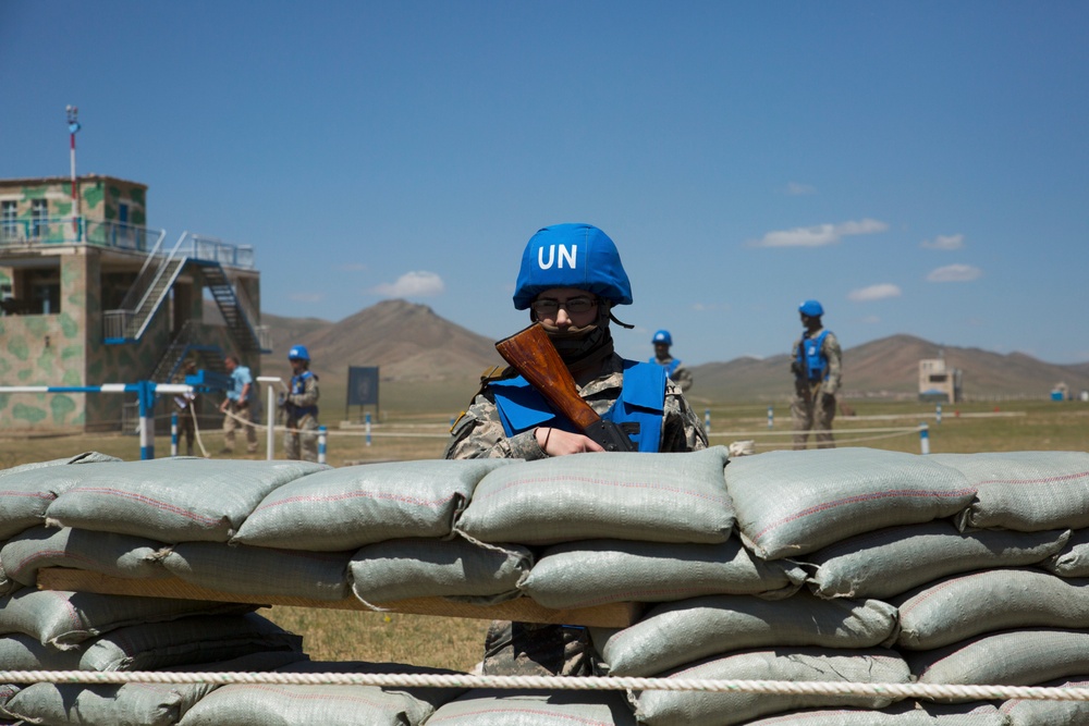 Mongolian Armed Forces hosts lane training during multilateral exercise Khaan Quest 2016