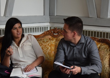 2016 Junior Enlisted Staff Ride "Adaptable Leaders" World War II Siegfriend Line Campaign Hurtgen Forest in the Eifel near Aachen, Germany hosted by CSM Sheryl D. Lyon