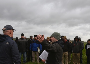 2016 Junior Enlisted Staff Ride "Adaptable Leaders" World War II Siegfriend Line Campaign Hurtgen Forest in the Eifel near Aachen, Germany hosted by CSM Sheryl D. Lyon