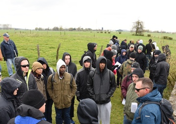 2016 Junior Enlisted Staff Ride "Adaptable Leaders" World War II Siegfriend Line Campaign Hurtgen Forest in the Eifel near Aachen, Germany hosted by CSM Sheryl D. Lyon