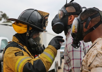 MCAS Miramar first responders test HAZMAT skills
