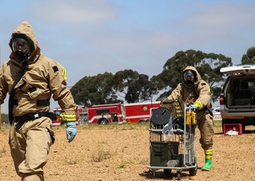 MCAS Miramar first responders test HAZMAT skills