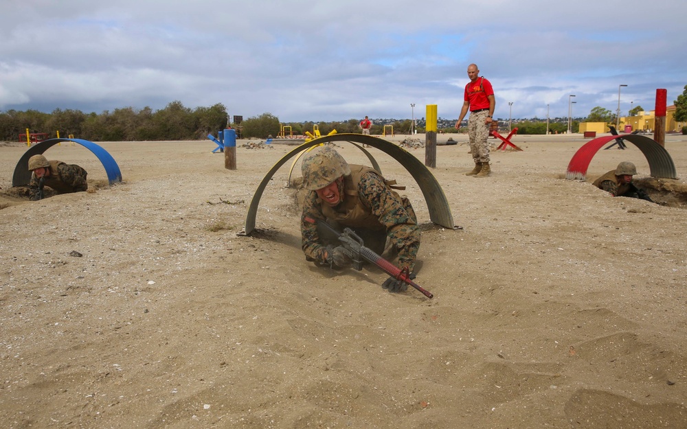 Co. A - Bayonet Assault Course