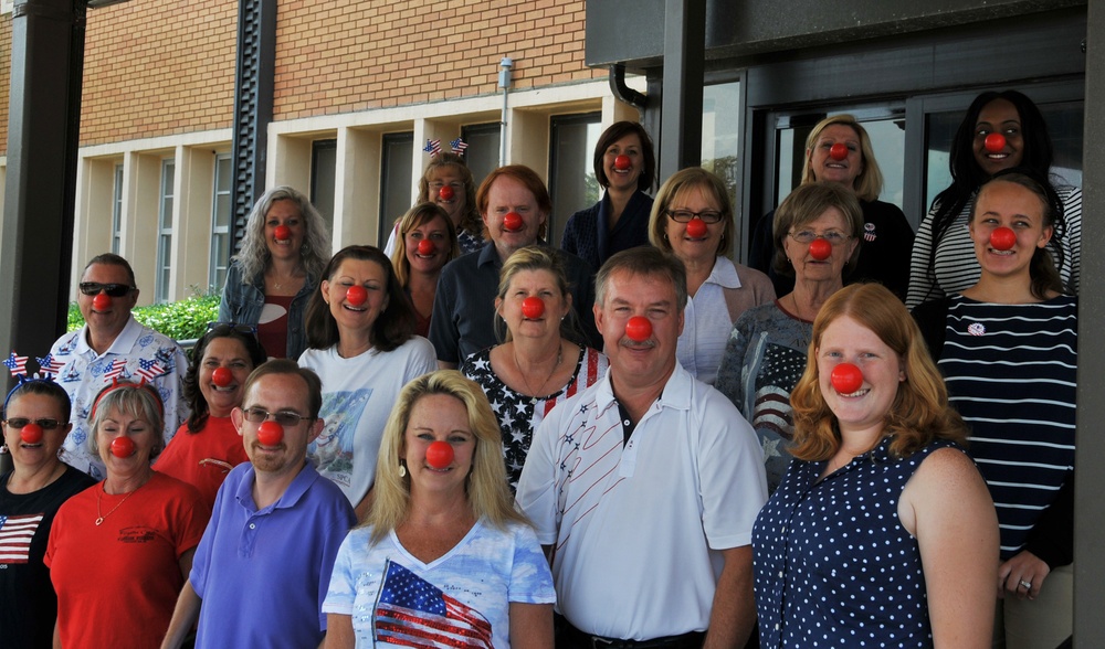 NSWC PCD Supports Red Nose Day