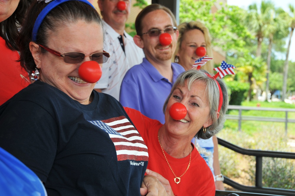 NSWC PCD Supports #REDNOSEDAY