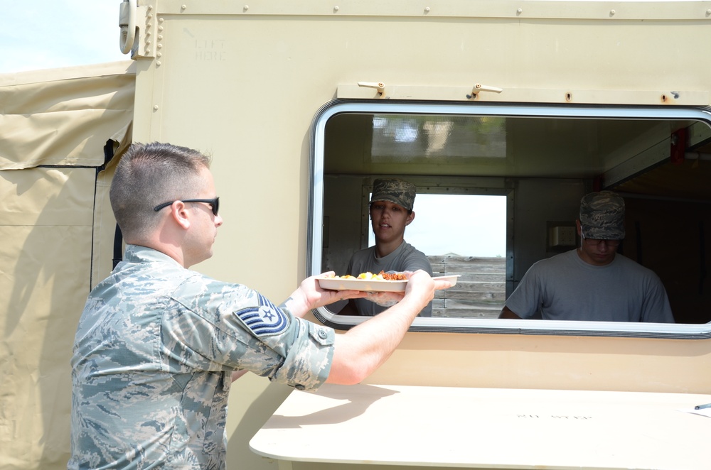FSS prepares and supports SED-deployed Airmen during training exercise