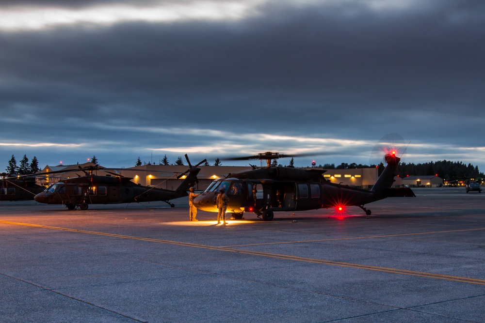 16th CAB night airfield operations