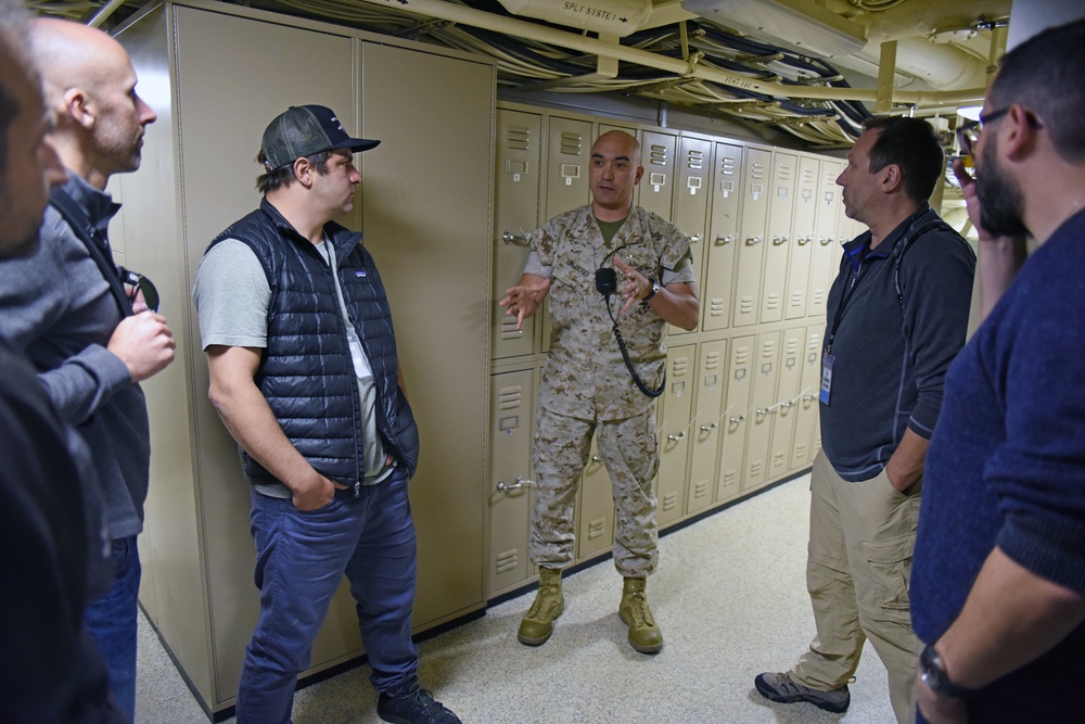 USS San Diego Welcomes "Leaders to Sea"